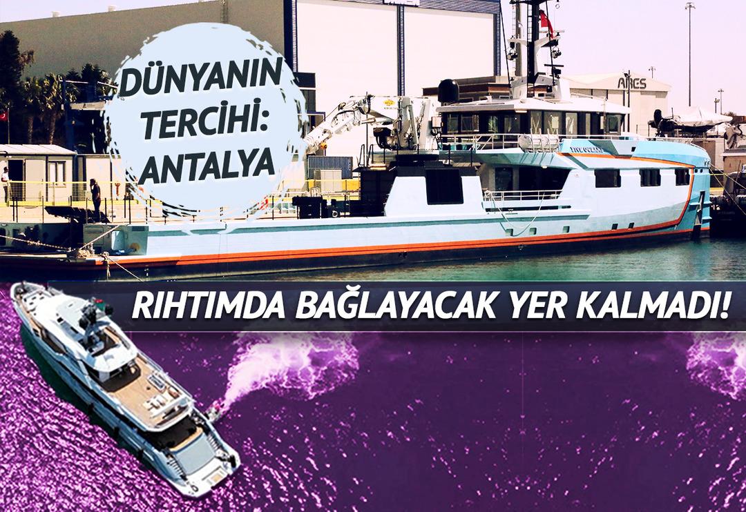 Ultral&uuml;ks yatlar Antalya'dan kapış kapış satılıyor! Rıhtımda bağlayacak yer kalmadı: 2024'te yeni rekora koşuyor