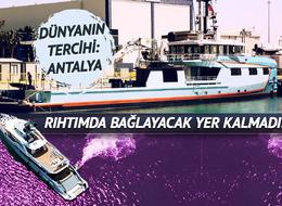 Ultralüks yatlar Antalya'dan kapış kapış satılıyor! Rıhtımda bağlayacak yer kalmadı: 2024'te yeni rekora koşuyor