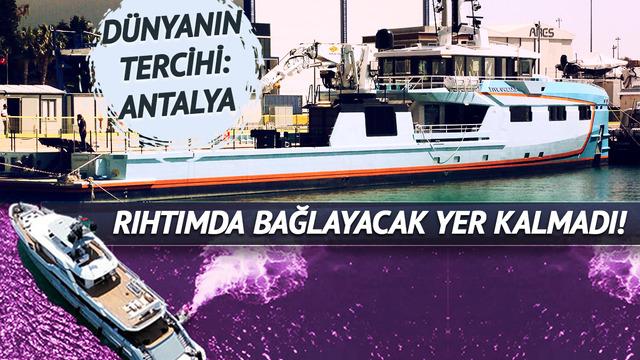 Ultralüks yatlar Antalya'dan kapış kapış satılıyor! Rıhtımda bağlayacak yer kalmadı: 2024'te yeni rekora koşuyor