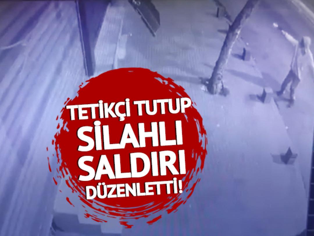 Tetik&ccedil;i tutup iş yerine silahlı saldırı d&uuml;zenletti! O anlar kameralara yansıdı... Nedeni ise bakın ne &ccedil;ıktı