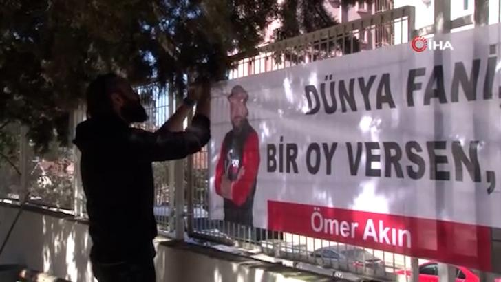 Seçim pankartıyla gündem olmuştu: "Farkındalık oluşturmak istedim" dedi! O muhtar adayı, aldığı kararı böyle açıkladı G2