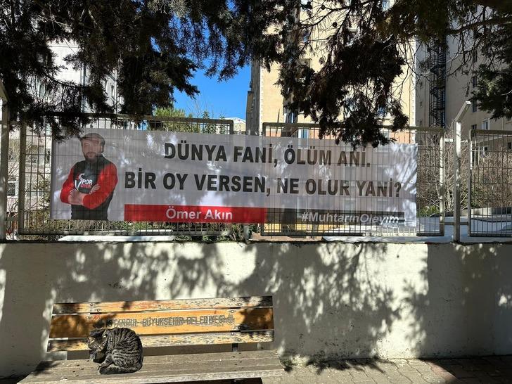 Seçim pankartıyla gündem olmuştu: "Farkındalık oluşturmak istedim" dedi! O muhtar adayı, aldığı kararı böyle açıkladı G1