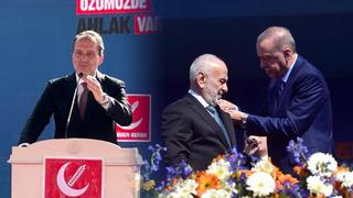 Suat Pamukçu'ya AK Parti rozetini Cumhurbaşkanı Erdoğan taktı! Fatih Erbakan'dan ilk açıklama geldi