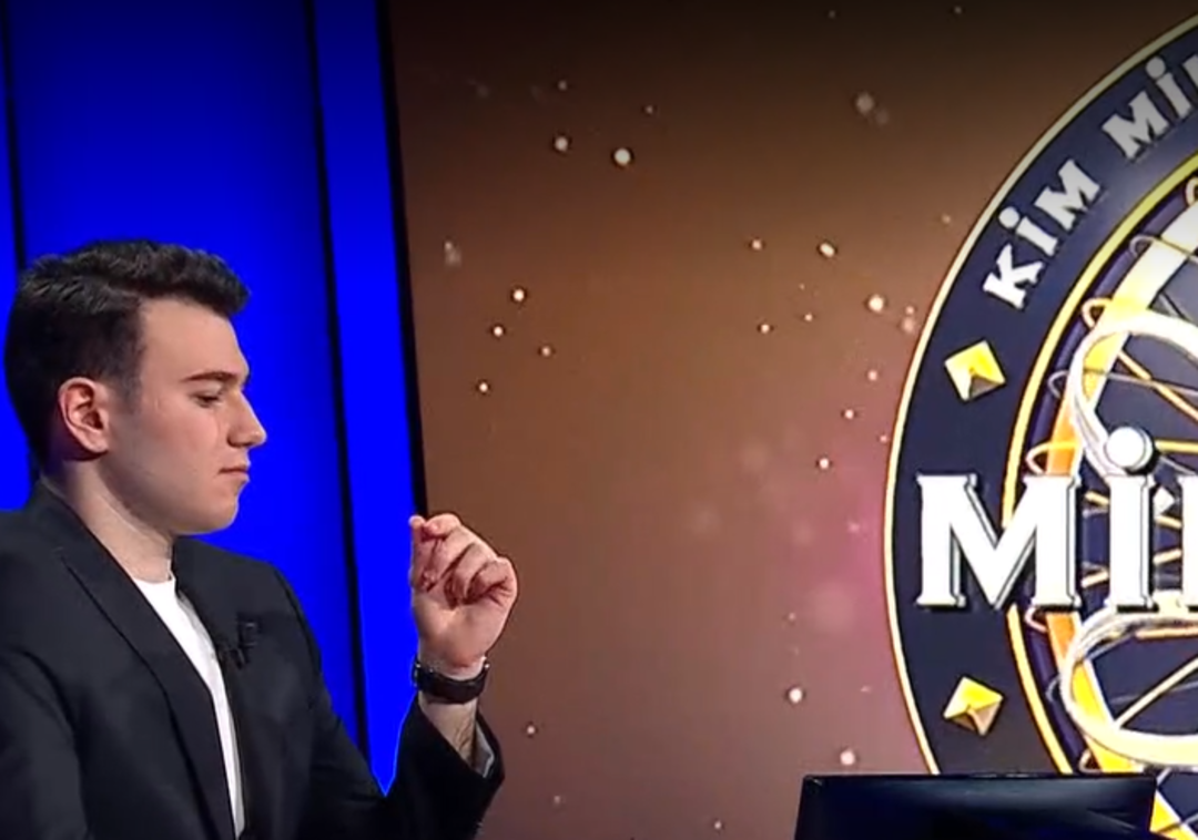 Berk G&ouml;ktaş 5 milyon TL'lik soruyu doğru bildi! Kim Milyoner Olmak İster'de 5 milyon lira kazanan ilk yarışmacı oldu