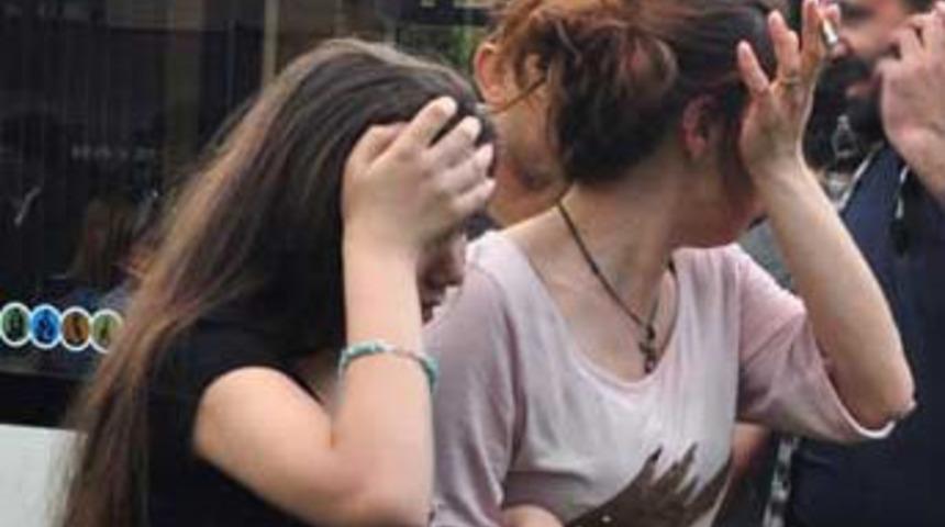 Kadınlardan tacizciye biber gazı