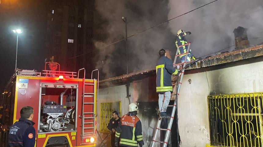 Kayseri’de müstakil evde çıkan yangın söndürüldü