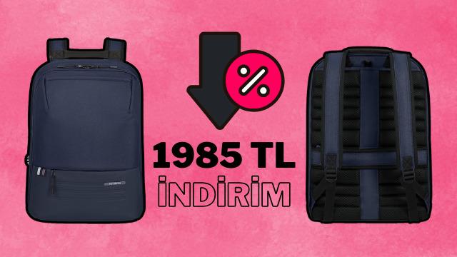 Ömürlük laptop çantası arayanlar buraya! Bahar Fırsatları'na özel Samsonite çanta indirimde