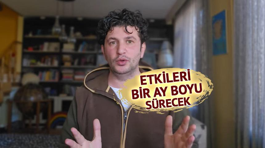 Yılın ilk ay tutulmasını Astrolog Dinçer Güner yorumladı! 'Savaşlar, patlamalar, yangınlar ve kazalar' detayı dikkat çekti