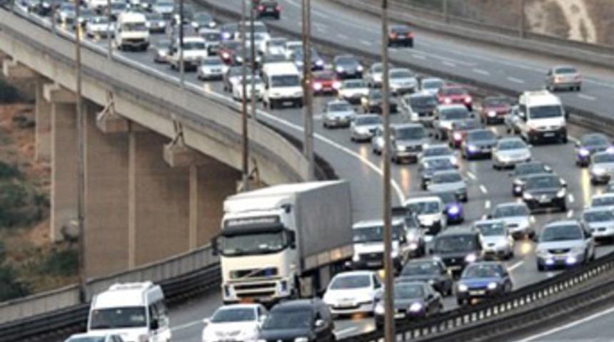 Anadolu Otoyolu'nda çalışma!