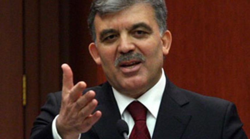 Cumhurbaşkanı Gül'den Suriye açıklaması