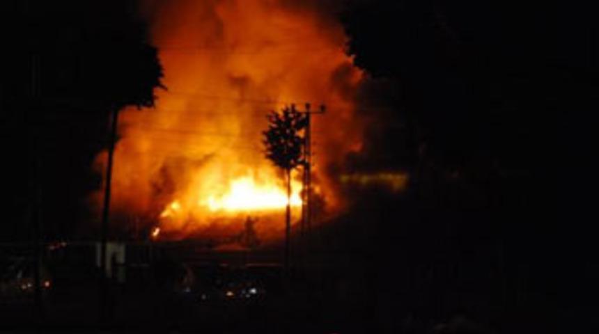 Trafik denetleme amirliğine roketli saldırı