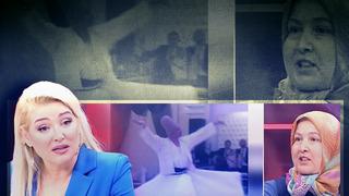 Balta sapları, sopalar... Canlı yayında anlattıklarıyla Zahide Yetiş'i şoke etti! Semazen kocası için 'ayakta başka yatakta başka' dedi