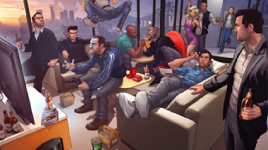 B&uuml;t&uuml;n GTA Karakterleri Bir Arada!