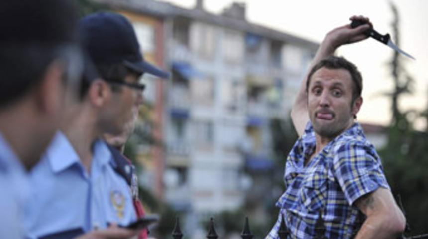 Bursa'da 2 saatlik intihar şov!