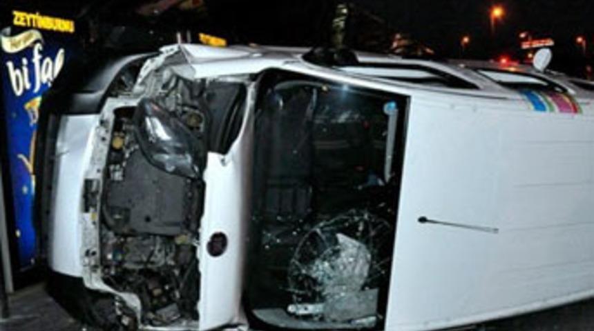 Metrobüs yolunda facianın eşiğinden dönüldü