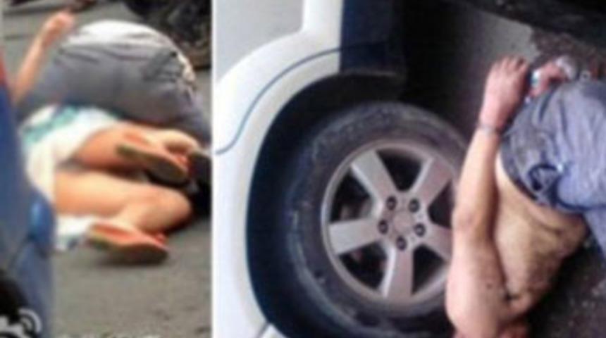 Trafikte &lsquo;yamyam&rsquo; dehşeti!