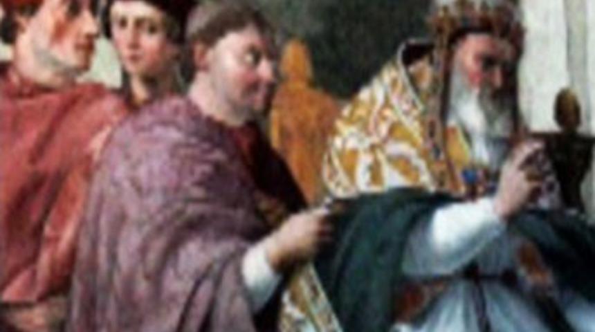 İşte Vatikan'daki o esrarengiz resim