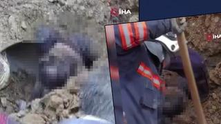 Trabzon’da içme suyu isale hattı çalışması sırasında göçük! 3 işçi hayatını kaybetti... Yürek yakan görüntü