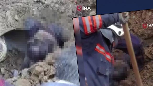 Trabzon’da içme suyu isale hattı çalışması sırasında göçük! 3 işçi hayatını kaybetti... Yürek yakan görüntü
