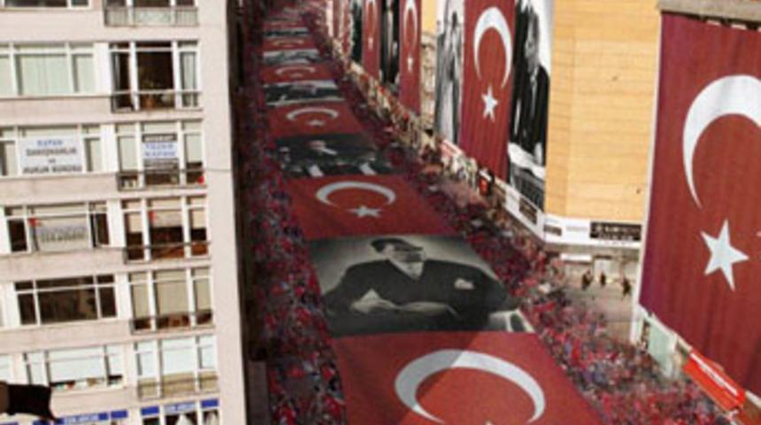 Şişli'de katılım rekoru