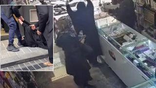 Fatih'te çarşaflı kadını darbeden şüpheli tutuklandı