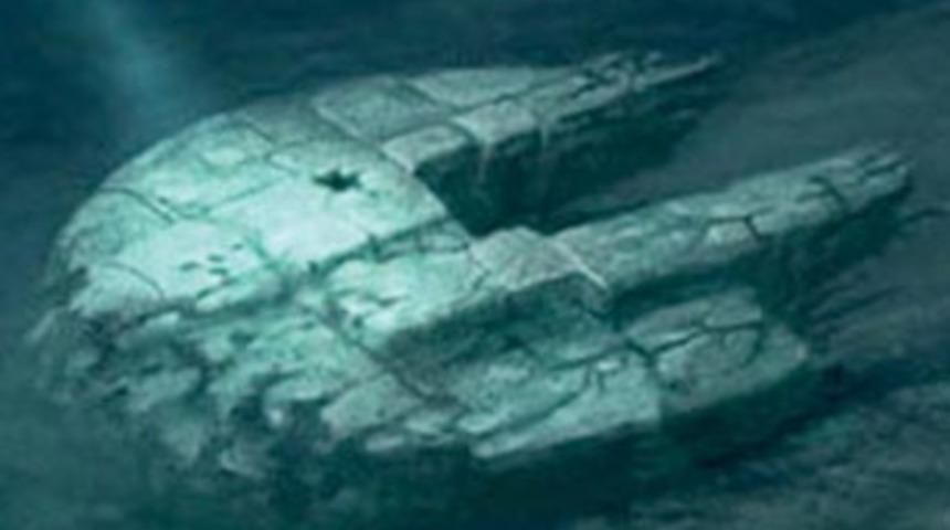 Deniz dibinde UFO heyecanı