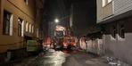 Kars'ta 4 katlı otelde çıkan yangın söndürüldü