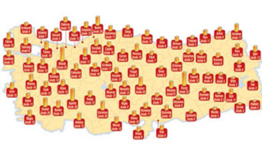 Türkiye'nin utanç haritası