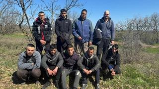 Edirne'de 9 düzensiz göçmen yakalandı