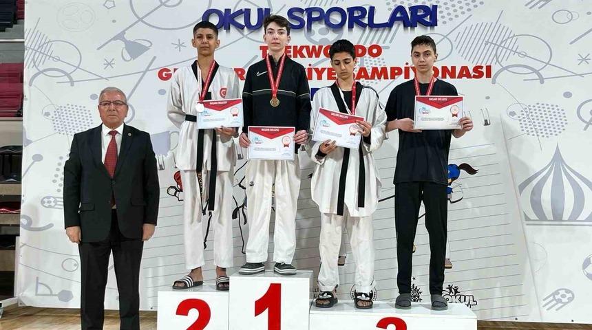 Başarılı sporcu adını şampiyonluğa yazdırdı