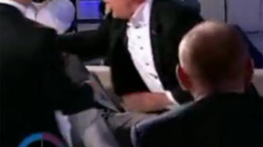 Canlı yayında birbirlerine girdiler