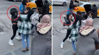 Genç kızı AVM önünde tekme tokat dövdüler, sebebi 'pes' dedirtti! O anlar kamerada