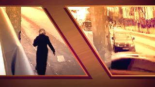 Kaldırımda yürüyen kadın ölümden kıl payı kurtuldu! O anlar kamerada