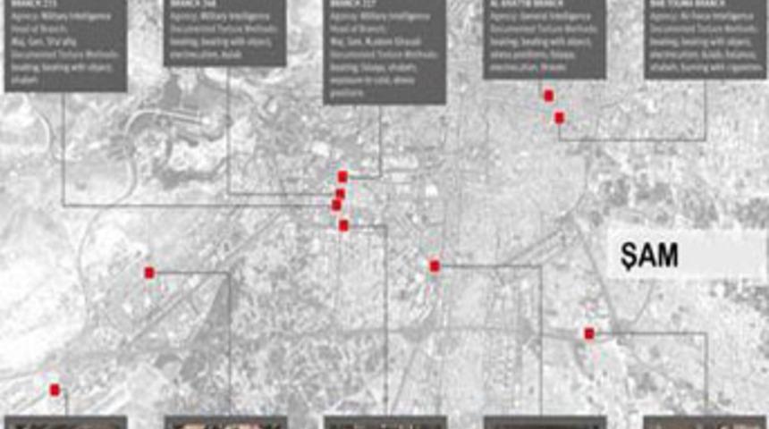 İşte Esad'ın işkence yuvaları