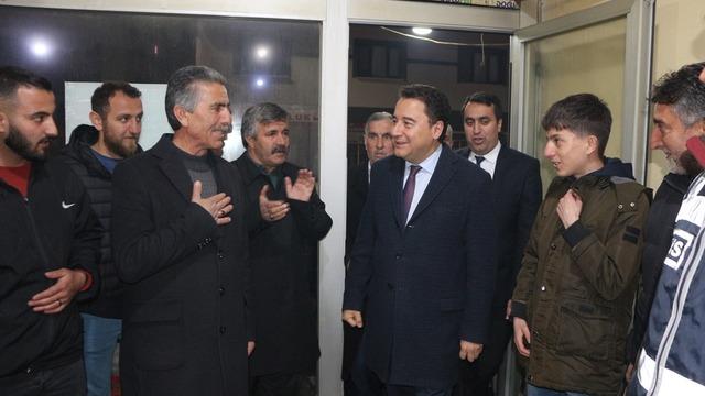 DEVA Partisi Genel Başkanı Babacan, seçim çalışmalarını Bingöl'de sürdürdü