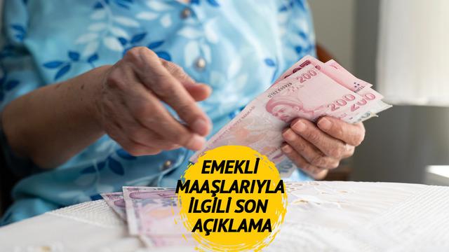 Emekli maaşlarıyla ilgili bir açıklama da Bakan Işıkhan'dan geldi!