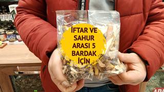 Ramazanda sindirimi kolaylaştıran karışıma yoğun ilgi! İftar ve sahur arasında içildiğinde susuzluğu engelliyor