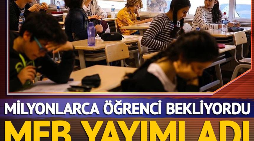 Milyonlarca öğrenci bekliyordu! MEB ortak sınav soru ve cevaplarını yayımladı: Ortak sınav sonuçları sorgulama ekranı açıklandı