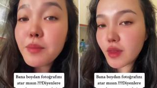 Boydan fotoğraf isteyen erkeklere verilmesi gereken cevabı söyledi! Banka hesabına gelen 1 yıllık para giriş çıkışlarını atar mısın? 