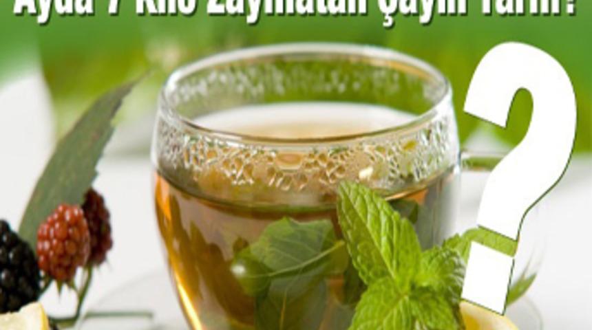 Dokuzlu Zayıflama Çayıyla 5 Ayda 35 Kilo!