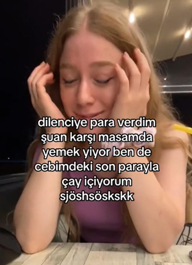 Son parasını dilenciye verdi! Dilenci karşısında yemek yerken sadece çay içti... Sosyal medyada gündem yarattı 640xauto