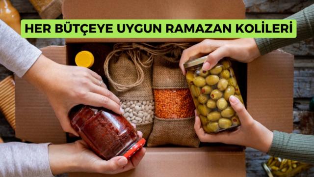 Ramazan'ın bereketini paylaşmanızı sağlayacak Ramazan kolileri