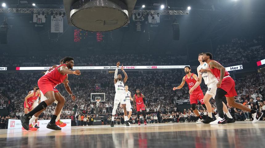 Beşiktaş yarı finalde istediğini aldı ve seride durumu 1-1'e getirdi!