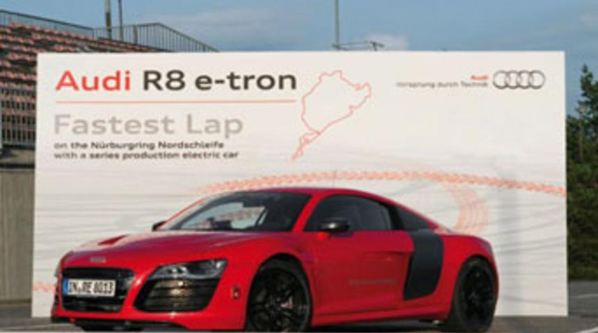 Audi R8 inanılmaz bir rekor kırdı