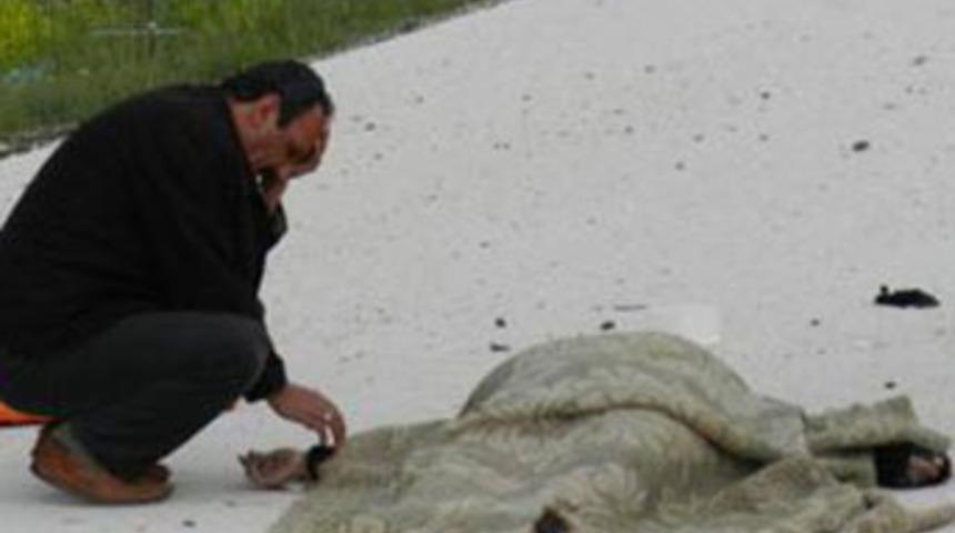 Kazada &ouml;len eşe son dokunuş