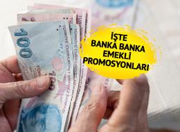 Emekli promosyonu 17 bin 500 TL'ye kadar çıkıyor! Kamu bankalarının 8-12 bin TL adımının ardından özel bankalar da açıkladı... Hangi banka ne kadar promosyon veriyor?