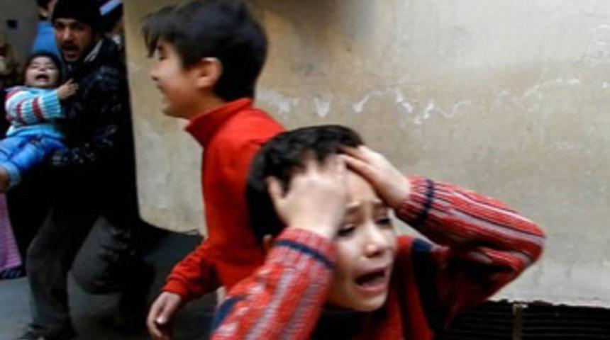 'Suriye'de &ccedil;ocuklar kalkan olarak kullanıldı'