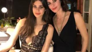 Annesiyle tatile çıktı! Derin Talu'nun İsviçre tarzı olay oldu