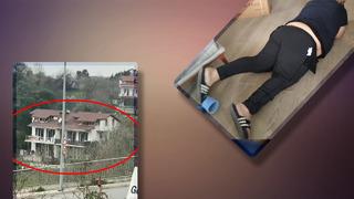 Dolandırıcıların lüks villadaki keyfini polisler böldü! Yerde ters kelepçeli fotoğrafları gündem oldu