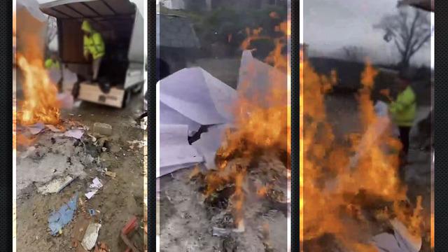 Bir il bu olayı konuşuyor! Yine bir seçim öncesi evrak yakma vakası: Bu telaş niye